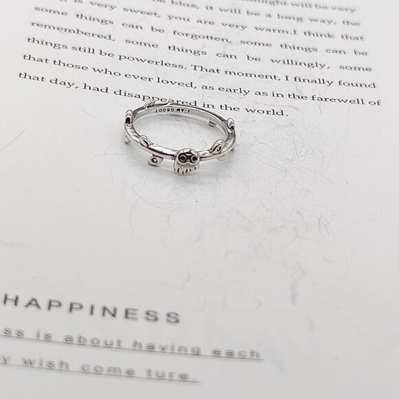 Pandora Marvel Guardians of the Galaxy Groot Leaf Ring - Picture 5 of 5